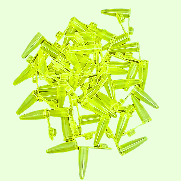 Microtubo 0,2ml - Amarelo 2.000 Unidades