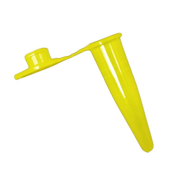 Microtubo 0,38ml Amarelo - 1000 Unidades