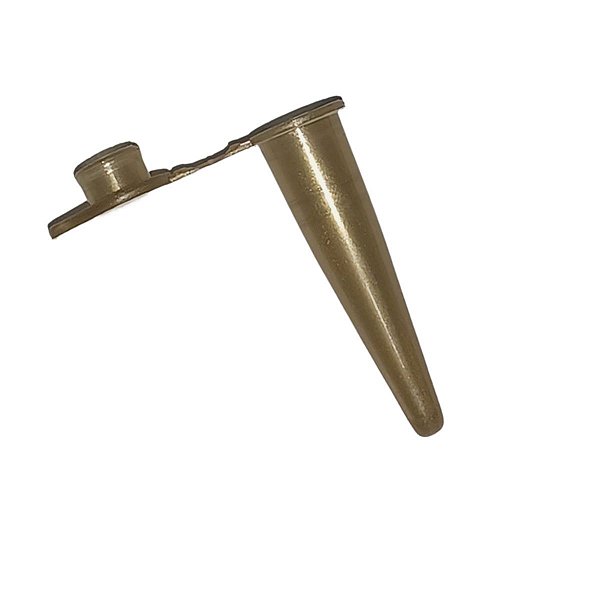 Microtubo 0,38ml Dourado - 1000 Unidades