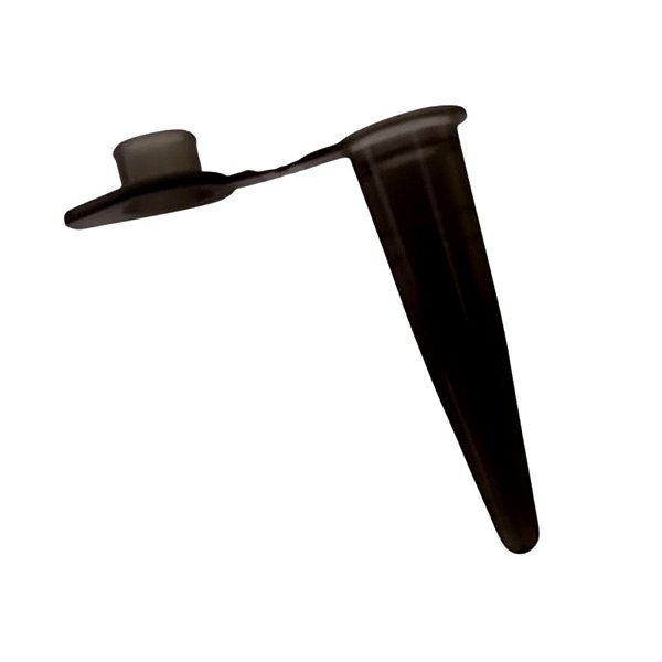 Microtubo 0,38ml Preto Fechado - 1000 Unidades
