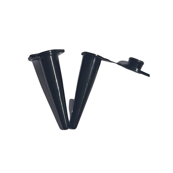 Microtubo 0,38ml Preto Fechado - 1000 Unidades ARKADI