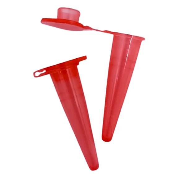 Microtubo 0,38ml Vermelho - 1000 Unidades