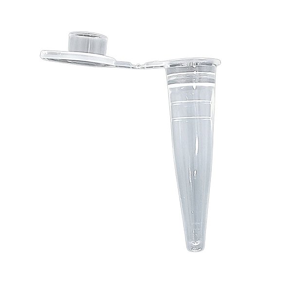 Microtubo 0,3ml (0,32ml) Incolor - 500 Unidades