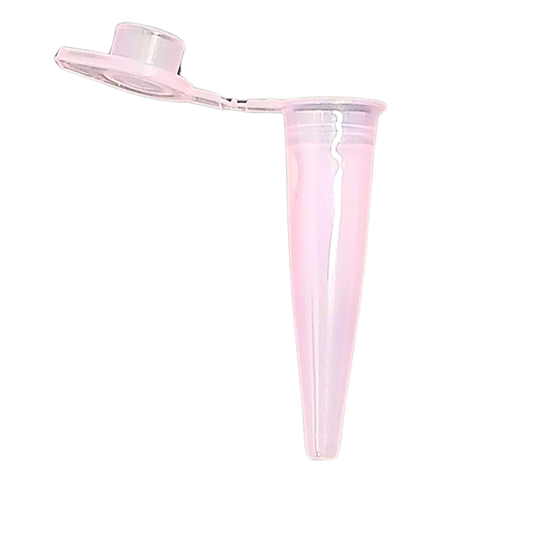 Microtubo 0,3ml (0,32ml) Rosa Bebê - 1000 Unidades