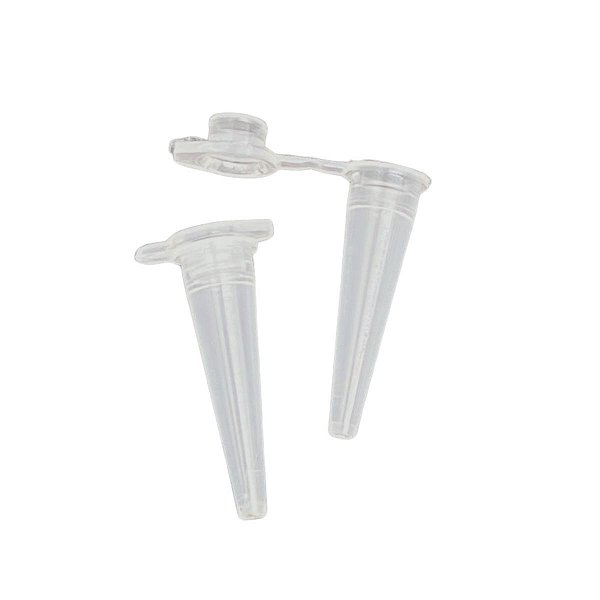 Microtubo 0,3ml (0,33) Incolor - 1000 Unidades - ARKADI
