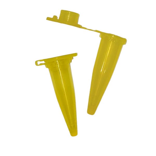 Microtubo 0,4ml Amarelo - 1000 Unidades