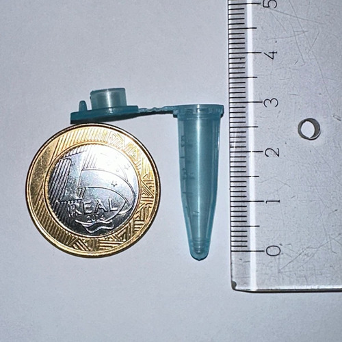 Microtubo 0,5ml Azul - 1000 Unidades - Ociplex