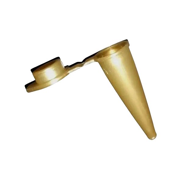Microtubo 0,65ml Dourado - 1000 Unidades