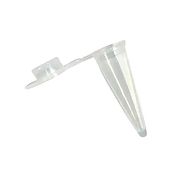Microtubo 0,65ml Incolor - 500 Unidades