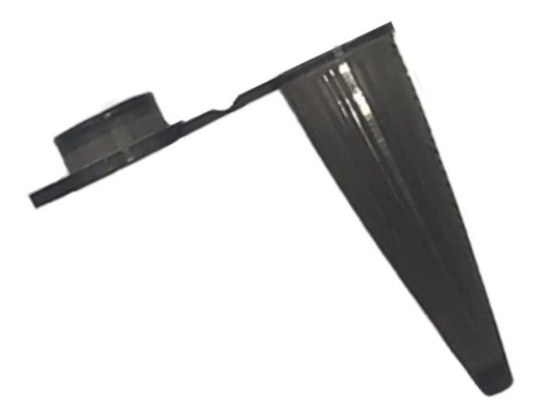 Microtubo 0,65ml Preto Translucido - 500 Unidades