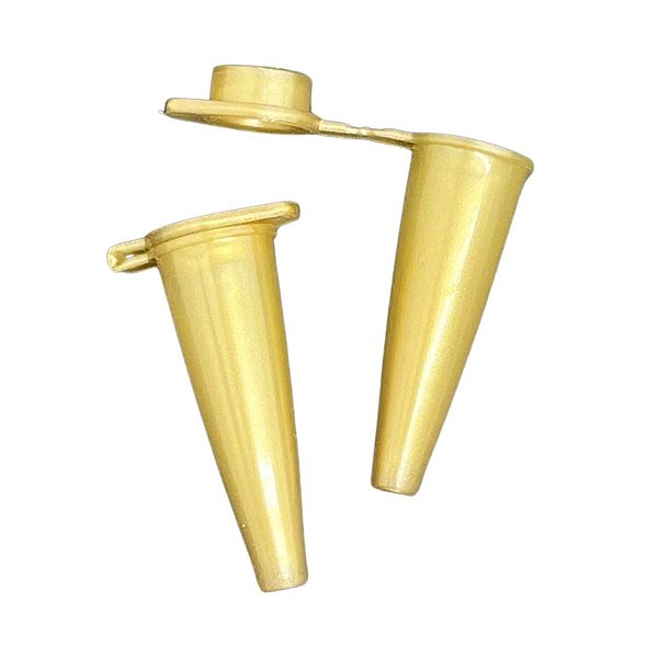 Microtubo 0,78ml Dourado - 500 Unidades