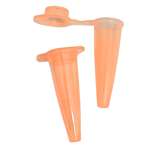 Microtubo 0,78ml Laranja - 500 Unidades
