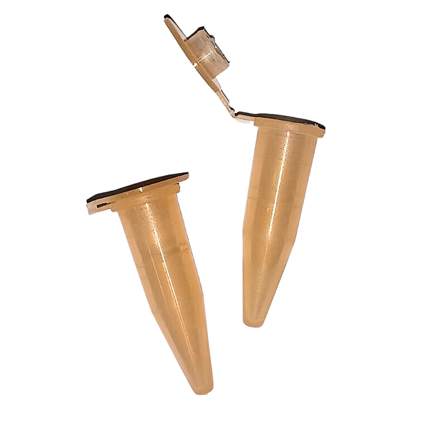 Microtubo 0,9ml Laranja - 500 Unidades