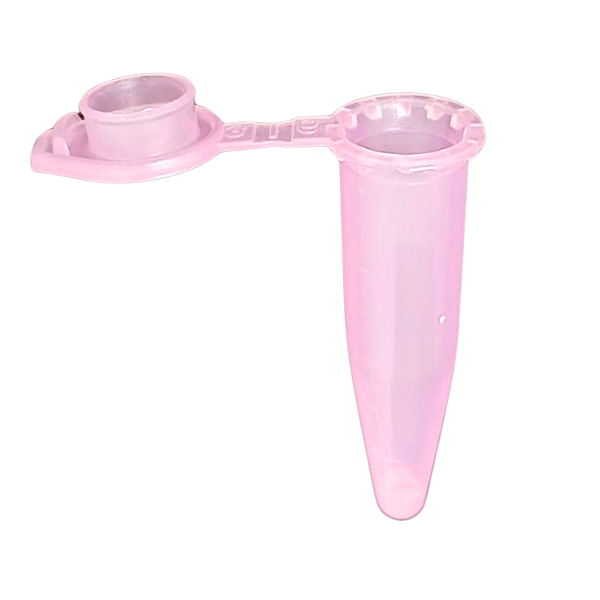 Microtubo 1,5ml Rosa Bebê - 1000 Unidades