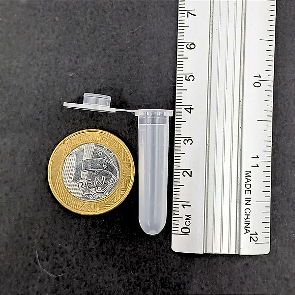 Microtubo 2,0ml Plus Incolor - 5000 Unidades