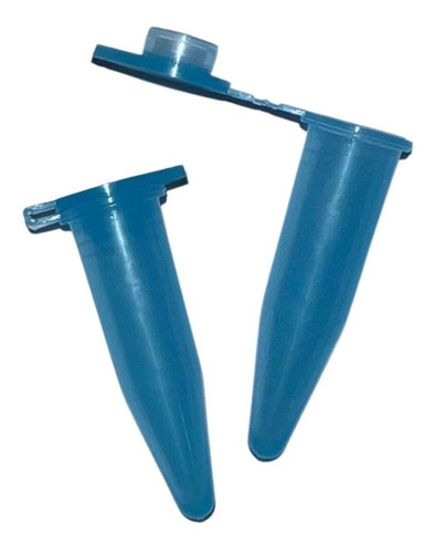 Microtubo de Centrifugação 1,0ml Azul Pacote com 10.000 Unidades