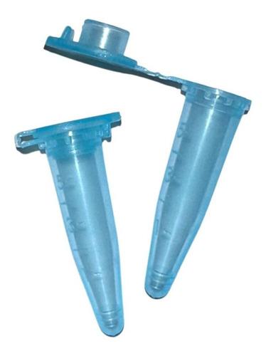 Microtubo de Centrifugação Tipo Eppendorf Cap. 0,5ml - Azul - 3000 Unidades