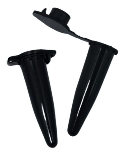 Microtubo de Centrifugação Tipo Eppendorf Cap. 0,5ml - Preto Fechado - 5000 Unidades