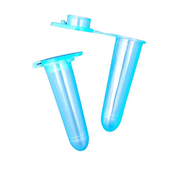 Microtubo Eppendorf Capacidade Interna 1,6mL 1000 Unidades - Azul