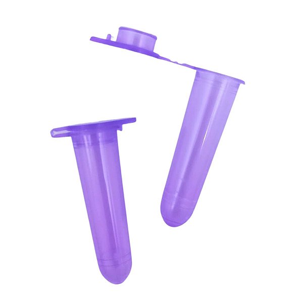 Microtubo Eppendorf Capacidade Interna 1,6mL 1000 Unidades - Lilás