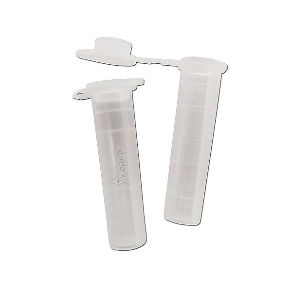 Microtubo Flaconete 2,7ml Interno 3,0ml Externo Pacote Com 500 Unidades - Incolor