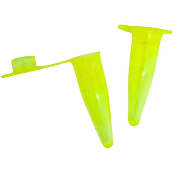Microtubo Flaconete Capsula 0,2ml Amarelo C/ 10.000 Unidades