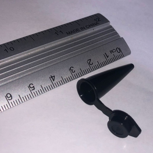Microtubo Flaconete Tipo Epp 0,65ml Pacote com 5.000 Unidades - Preto Fechado