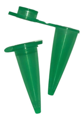 Microtubo Flaconete Tipo Epp 0,65ml Pacote com 5.000 Unidades - Verde