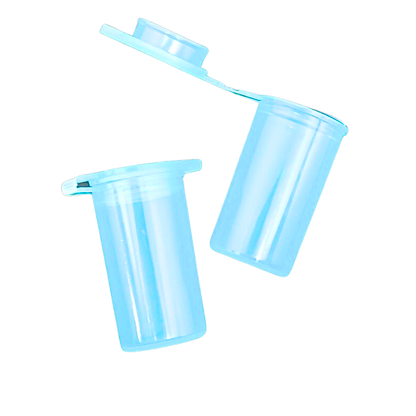 Microtubo Fundo Chato 4,5ml Azul - 500 Unidades
