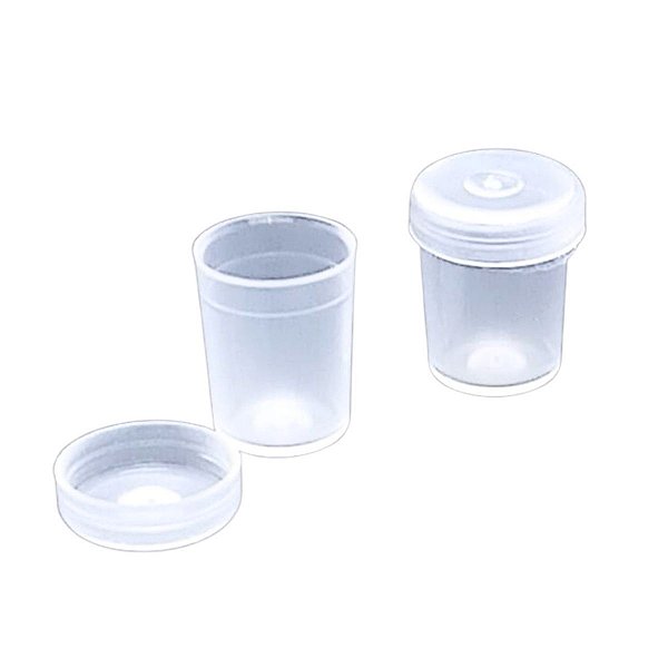 Microtubo Provador Natural 0,7mL com Tampa Plana de Pressão - 1.000 Unidades