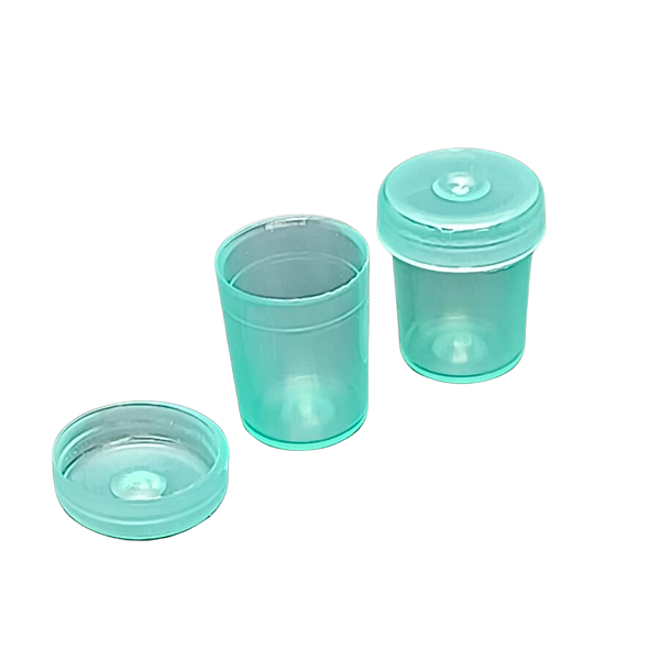 Microtubo Provador Verde 0,7mL com Tampa Plana de Pressão - 1.000 Unidades