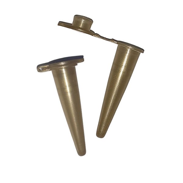 Microtubo Tipo Eppendorf 0,38ml Int. Pacote com 3.000 Unidades Dourado