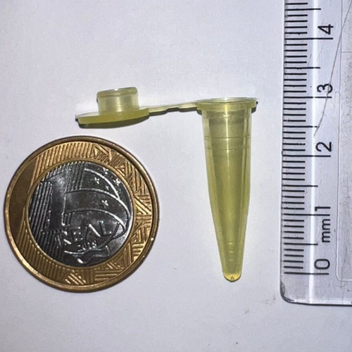 Microtubo Tipo Eppendorf 0,38ml Int. Pacote com 5.000 Unidades Amarelo - ARKADI