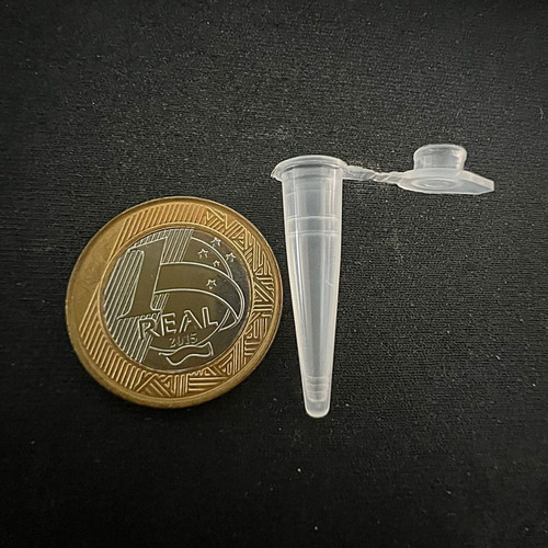 Microtubo Tipo Eppendorf 0,38ml Int. Pacote com 5.000 Unidades Incolor
