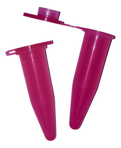 Microtubo Tipo Eppendorf 1,0ml Int. Pacote com 1.000 Unidades - Pink