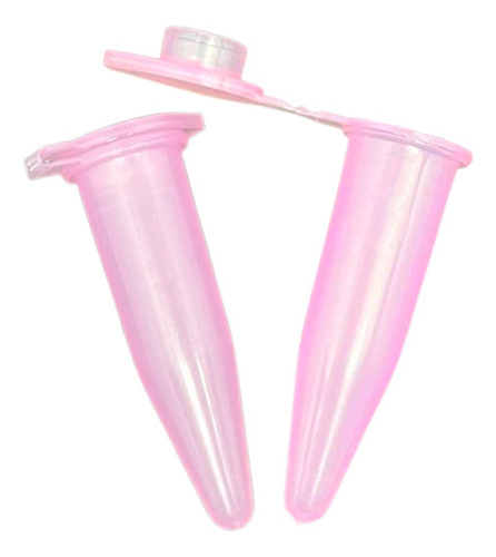Microtubo Tipo Eppendorf 1,0ml Int. Pacote com 1.000 Unidades - Rosa BB