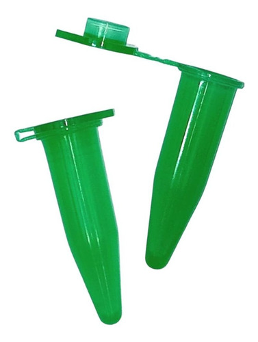 Microtubo Tipo Eppendorf 1,0ml Int. Pacote com 1.000 Unidades - Verde