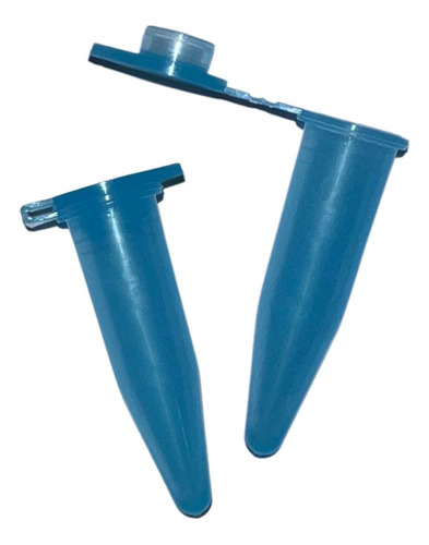 Microtubo Tipo Eppendorf 1,0ml Int. Pacote com 500 Unidades - Azul