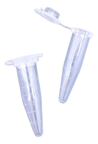 Microtubo Tipo Eppendorf Graduado Incolor 1,5ml Interno - 500 Unidades
