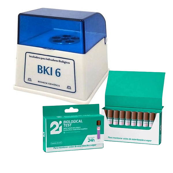 Mini Incubadora Biológica BKI 6 + 10 Ampolas 2i