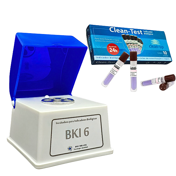 Mini Incubadora Biomeck + 10 Ampolas Clean Up