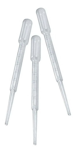 Pipeta Pasteur Descartável Capacidade: 3ml / Pacote com 500 Unidades
