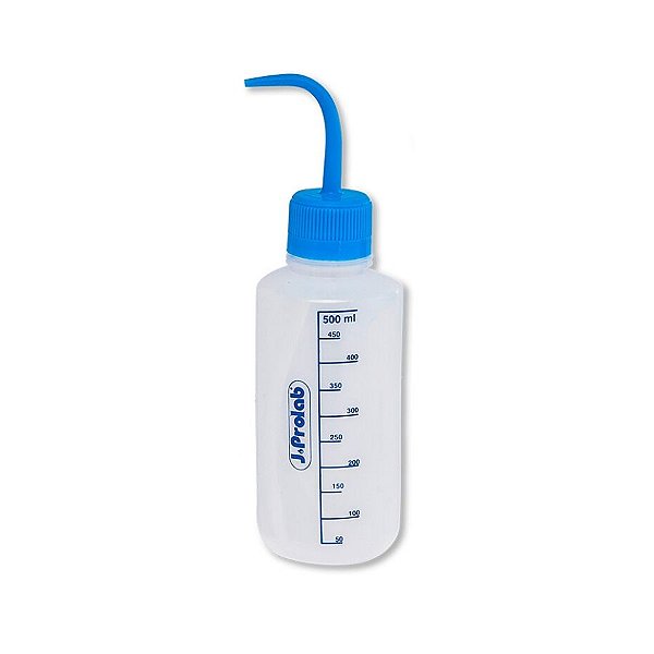 Pisseta em Polietileno Translucido e Graduado Capacidade: 500ml
