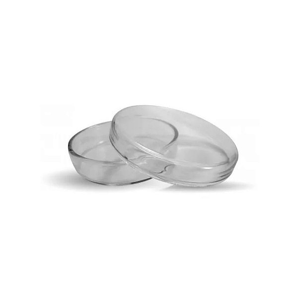 Placa de Petri Descartável Tamanho: 60x15mm (pct com 10 und) / Sem Divisão
