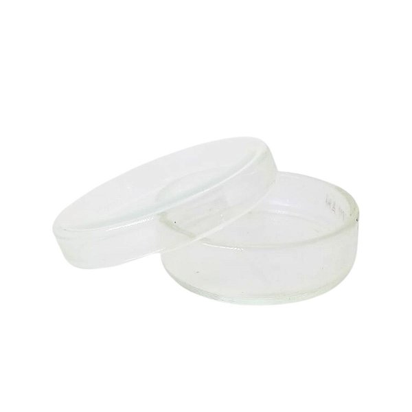 Placa de Petri em Vidro Tamanho: 40x12mm