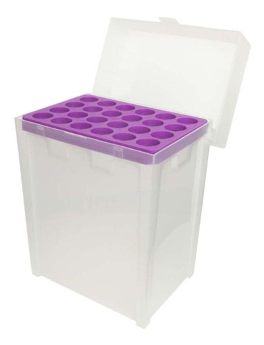 Rack Vazio Para Ponteiras de 10ml. Transparente
