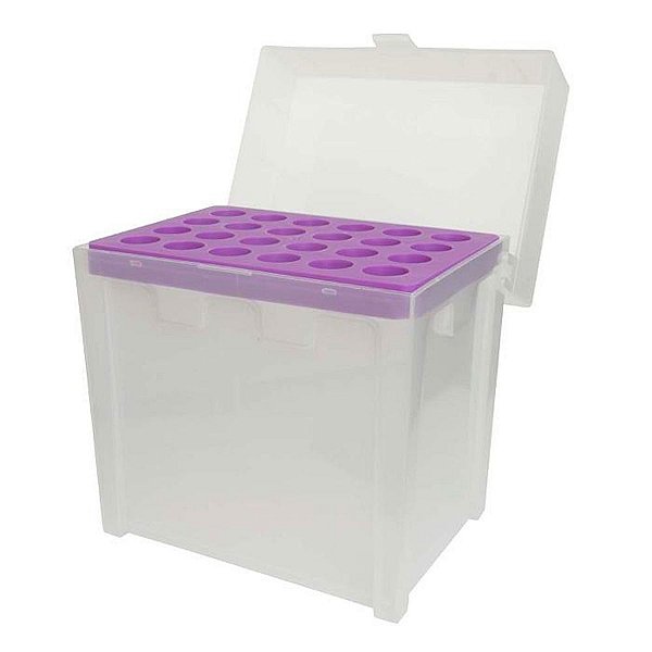 Rack Vazio Para Ponteiras de 5ml. Transparente