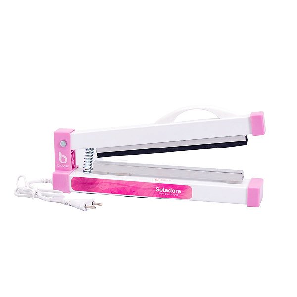 Seladora para Papel Grau Cirúrgico 25cm Bivolt - Rosa - Biovox