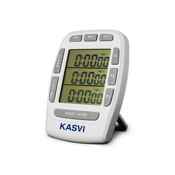 Timer Digital com 3 Canais Independentes