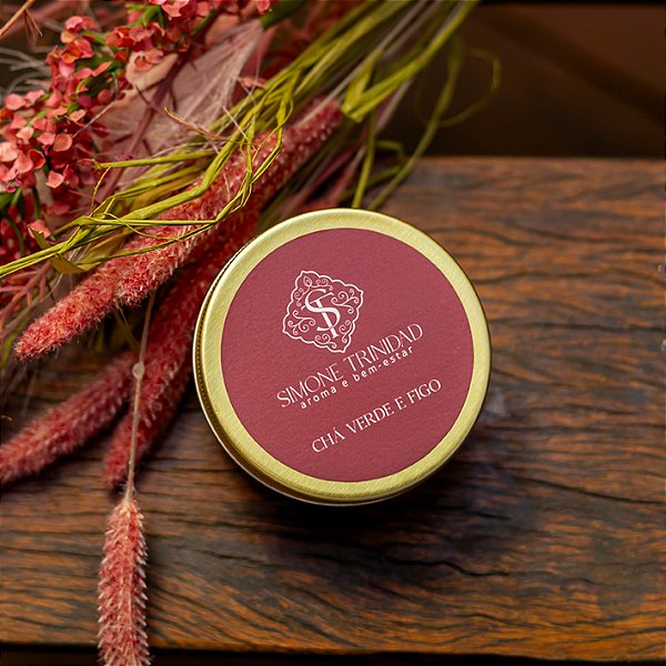 Vela Chá Verde e Figo 90g